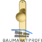 MARCHESI FH Knopflangschild ELEGANT 22 - PZ 88, Messing poliert