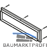 Abschlussrahmen f�r 370 mm Klappe KS