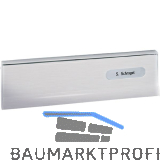 RENZ Einwurfklappe zu T�r-Durchwurfbriefkasten, 260 x 82 mm, silber eloxiert