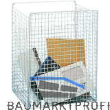 RENZ Postkorb zur Montage innen, 400 x 350 x 150 mm, wei� kunststoffbeschichtet