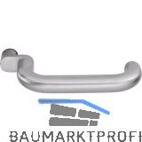 OGRO Dr�ckerlochteil PREMIUM 8100 A - ohne Rosette, 20 mm, Edelstahl matt