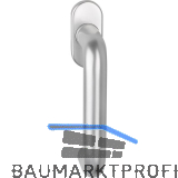 OGRO Fenstergriff PREMIUM 4100SO - verdeckt geschr., VK 7 x 20 - 40, silber elox
