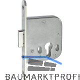 WG Einstemm-Riegelschloss WG 48 R PZ, DM 60 mm, Edelstahl-Effekt