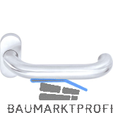 OGRO Dr�ckerlochteil PREMIUM 8350 V FS/6620 - mit Rosette, Alu silber eloxiert