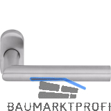 OGRO Dr�ckerlochteil PREMIUM 8906/6620 - mit Rosette, Edelstahl matt