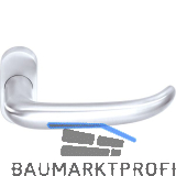 OGRO Dr�ckerlochteil PREMIUM 8999/6620 - mit Rosette, Alu silber eloxiert