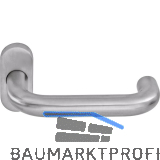 OGRO Dr�ckerlochteil PREMIUM 8100 FS/6621 - mit Rosette, Edelstahl matt