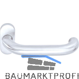 OGRO Dr�ckerlochteil PREMIUM 8350 V/6621 - mit Rosette, Alu silber eloxiert