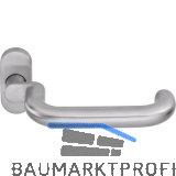 OGRO Dr�ckerlochteil PREMIUM 8100 A/6621 - mit Rosette, Edelstahl matt