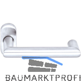 OGRO Dr�ckerlochteil PREMIUM 8907 FS/6621 - mit Rosette, Alu silber eloxiert