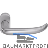 OGRO Dr�ckerlochteil PREMIUM 8999 FS/6621 - mit Rosette, Edelstahl matt
