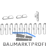 HAUTAU ATRIUM HKS 200 Z Schlie�teil Zubeh�r-Beutel, Eurofalz glatt 12/18 mm