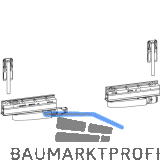 HAUTAU ATRIUM HKS 200Z/160S Grundkarton Laufwagen 160 kg links f�r Fremdsysteme