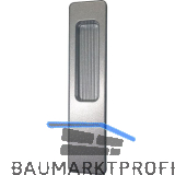 HAUTAU ATRIUM HS Griffmuschel au�en, Aluminium silber