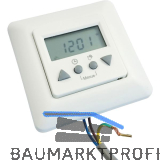 HAUTAU Zeitschaltuhr, 230 Volt, f�r L�ftung, 80x80x46 mm, wei�