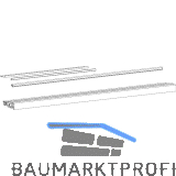 HAUTAU ThermoTop 2.1 Bodenschwellen-Set GEALAN S 9000, L=6500 mm, grau