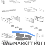 HAUTAU ThermoTop 2.1 Zubeh�r-Beutel 121 Holz, TS bis 78 mm, Schema A, links