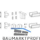 HAUTAU ATRIUM HS Zubeh�r-Beutel 428 f�r REHAU Synego, Schema C, grau