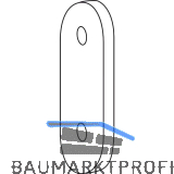 HAUTAU ATRIUM HS Unterlegplatte f�r Riegelbolzen, St�rke 0,5 mm, Stahl verzinkt