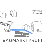 HAUTAU ATRIUM HKS/SP Zubeh�r-Beutel aus Schienen-Set silber