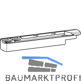 HAUTAU ATRIUM SP komfort Steuerteil oben zu Gleitschere links silber