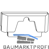 MACO Fiber-Therm Dichtungsst�ck f�r Laufschiene hoch, silber (454858)