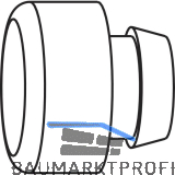 MACO HS Gummipuffer Durchmesser 20 mm zu Anschlagpuffer silber