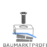 MACO HS Verriegelungsblock 300/400 kg, silber (103060)