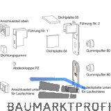 GU HS Zubeh�r-Beutel F�hrungsschiene P1786 Laufschiene H�he 10 mm schwarz