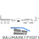 MACO HS Grundkarton Laufwagen 300 kg, mit B�rsten, silber (103065)