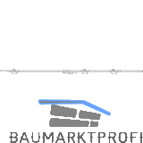 MACO HS Hakengetriebe PZ DM 27,5, FFH 2270-2860 mm, Alu silber eloxiert (224155)