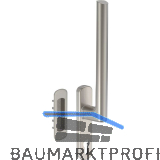 MACO HS Griffgarnitur 12, PZ innen, TS 69-78 mm, Alu titan eloxiert (103645)