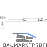 MACO HS Zubeh�r Komfort f�r F�hrungsschiene oben fl�chenb�ndig, silber (104784)