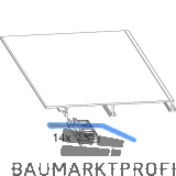 MACO Fiber-Therm Trittschwelle zu Grundk�rper 180, L=5000 mm, silber