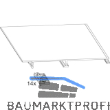 MACO Fiber-Therm Trittschwelle zu Grundk�rper 240, L=5000 mm, silber