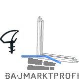 MACO HS Fl�geldichtung 1,5 x 2,5 m, Getriebeseite/unten, schwarz (476556)