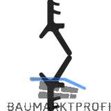 MACO HS Dichtung TC2024 unten/vertikal, 30 m (15x2), Silikon schwarz (478142)