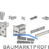 GU HS SilentClose/StopUnit Zubeh�r P1786 MS offen Schema A LS 5 mm schwarz