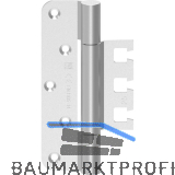 ECO Objektband OBX 18-2541, Bandh�he 160 mm, Edelstahl