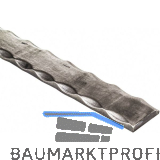 ARTEFERRO Handlauf seitlich geh�mmert, 40 x 8 x 3000 mm, Schmiedeeisen