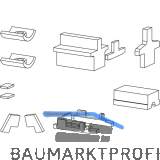 GU HS-Spaltl�ftung Zubeh�r-Beutel, F�hrung P1850, Laufschiene 5 P1636