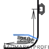 GU Thermostep/Timberstep Dichtungsbahn, Breite 250 mm, 1 Rolle = 50 Meter