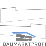 GU Thermostep 204 Seitendeckel-Set f�r Bodenschwelle silber