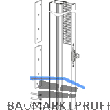 GU HS-Spaltl�ftung komplett, FH 1235-1865 mm