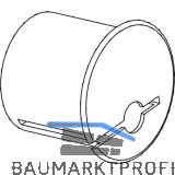 GU HS Exzenterstopfen f�r Magnetschalter zu Verschluss�berwachung � 15 mm braun