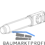 GU HS Riegelbolzen Nr. 1/S f�r Spaltl�ftung Stahl verzinkt