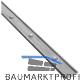 ARTEFERRO Hespeneisen 30 x 8 x 2000 mm, genietet, Schmiedeeisen