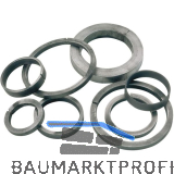 ARTEFERRO Ring � 120 mm, Profil 12 x 12 mm, Schmiedeeisen