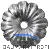 ARTEFERRO Rosette � 95 mm, mit Loch 8 mm, Schmiedeeisen