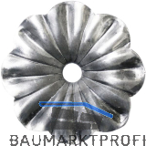 ARTEFERRO Rosette � 65 mm, mit Loch 8 mm, Schmiedeeisen